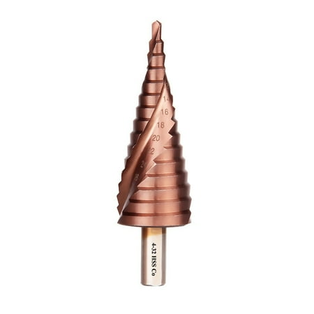 

ABIDE Step Bit Wood Cone Bit Woodworking High-speed Steel Rotary Tool