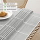 thumbnail image 3 of Mantel cuadrado impermeable de algodón y lino puredown 140x140 cm gris, 3 of 7