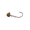 Matte Brown, variant on 6th Sense Dome Jig Head Ned Rig Finesse Fishing Jig Head with Dome-Shaped Head for Upright Presentation