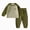 N362-Green, variant on bwdbhd Toddler Pajamas Girl Boys' Pajamas 2-Piece Pjs Sleepwear Kids Cartoon Fall Winter Outfits