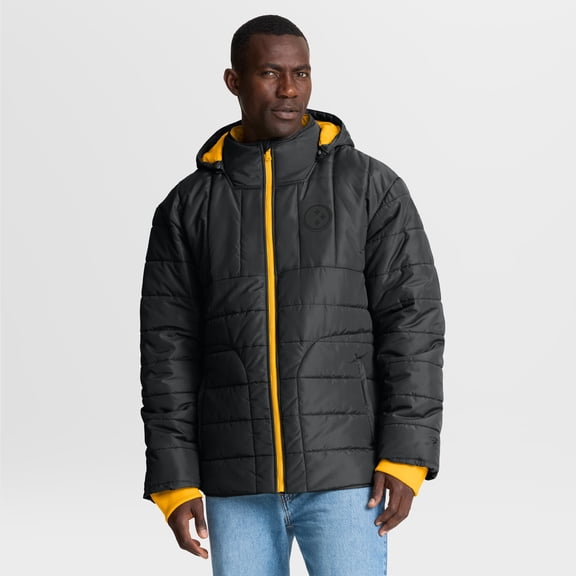 Men's Fanatics Black Pittsburgh Steelers Full-Zip Hooded Jacket