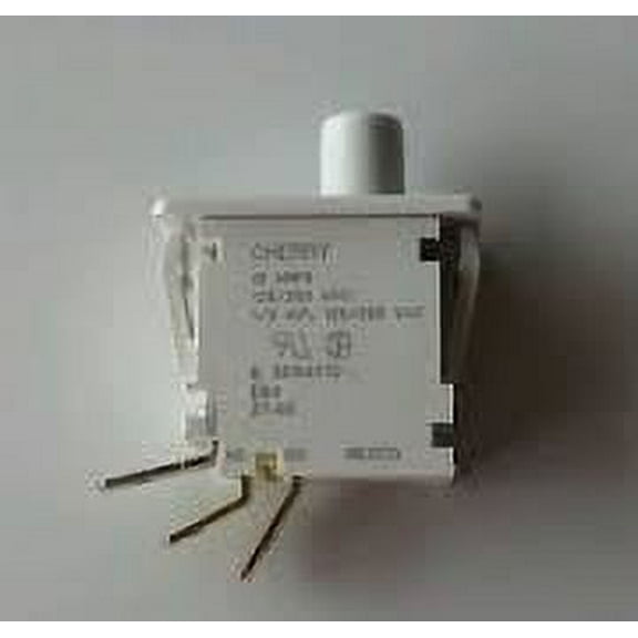 WE4M415, 33001508: Switch- Door 3 Prong Compatible With GE and Whirlpool/Maytag Dryers