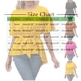 thumbnail image 3 of ChaoHeng Women's Fashion Short-Sleeve Top with Hollow Out Round Neck Short Sleeve Shirts for Ladies Cotton,Hot Pink S, 3 of 5