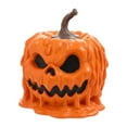 thumbnail image 1 of Cuenco de dulces de calabaza de Halloween, estatua de cabeza de de calabaza, golosina o , fiesta de terror con tapa, decoración de, 1 of 9