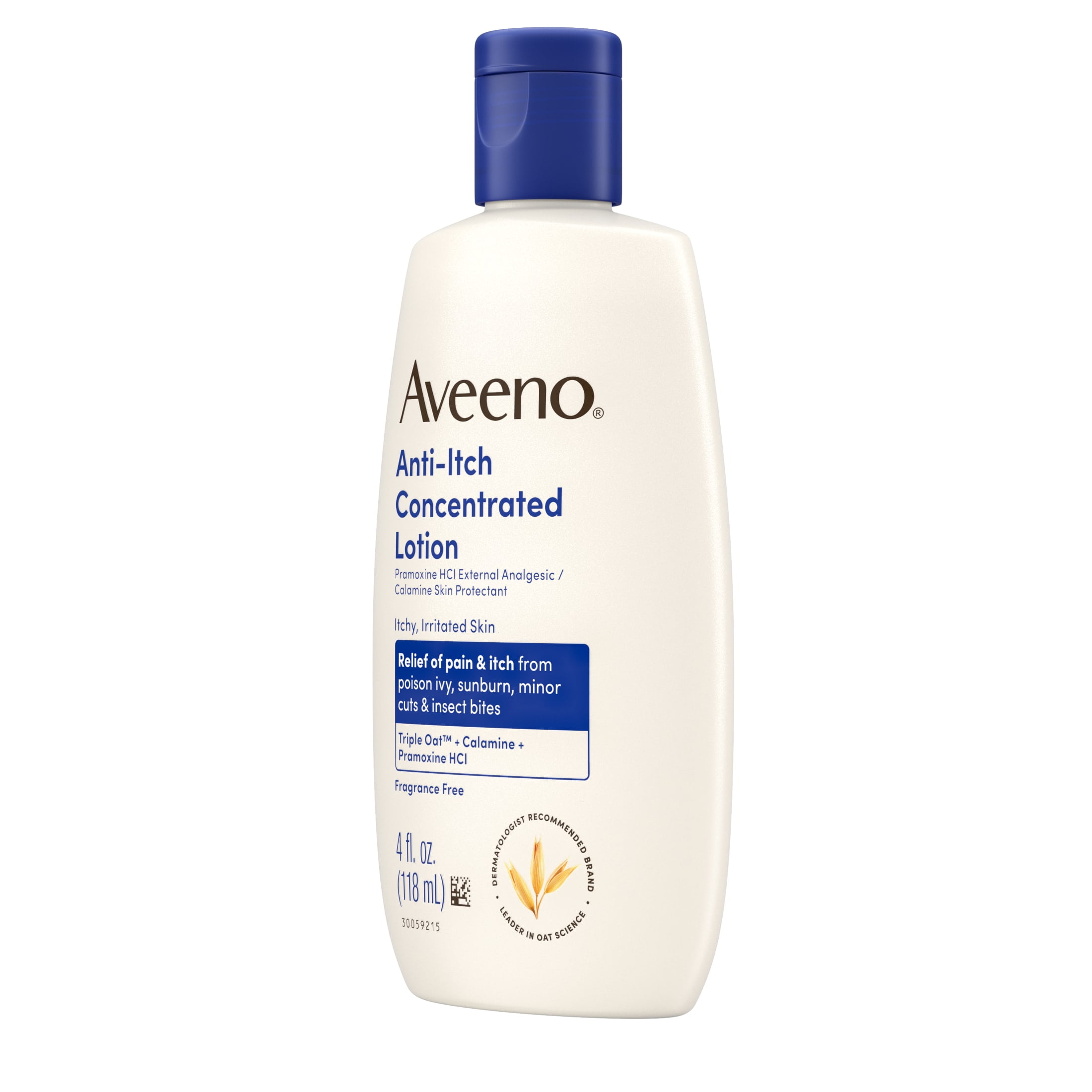 Aveeno Anti-Itch Concentrated Lotion, Calamine & Triple Oat, 4 fl. oz