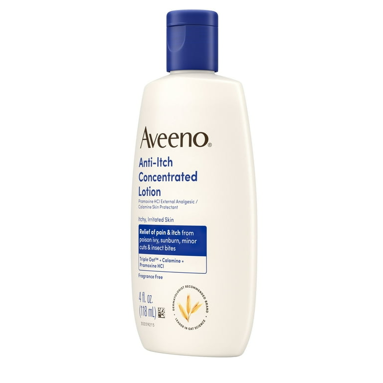 Aveeno Anti-Itch Concentrated Lotion, Calamine & Triple Oat, 4 fl