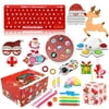 Spring hue Fidget Advent Calendar 2021 Christmas Countdown Calendar 27 Days Pop Bubble Sensory Fidget Toys Packs for Christmas Gift Boxes
