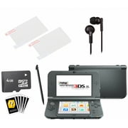 Nintendo 3DS XL Black with Earbuds and Screen Protector