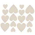 thumbnail image 4 of UPGRATOR 400Pcs Valentine's Day Heart Shape Wood for DIY Projects and Home Decor Craft Enthusiasts, 4 of 8