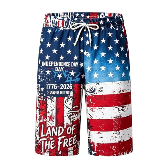 Venzia Men Big and Tall Swim Trunks, Bathing Suit Boardshorts