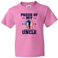 thumbnail image 3 of Inktastic Military Uncle Proud Nephew Youth T-Shirt, 3 of 5