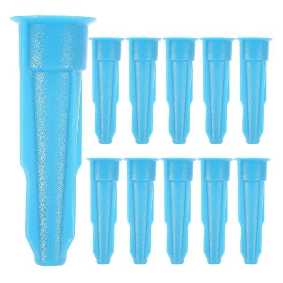 DINHEAROM Sealing Caulking Tube Sky-Blue 12Pcs 1.8In Precise Control Easy Application