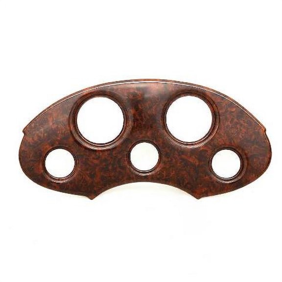 Lowe Boat Blank Gauge Panel 2254188 | SS / SF 18 5/8 Inch Walnut
