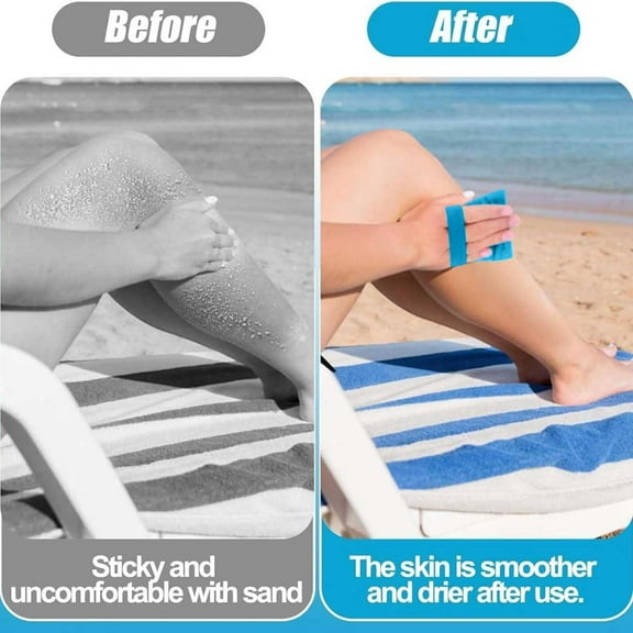 Beach Cleaning Brush Sand Detach Gloves for Efficient Cleaning and Removal of Sand from Baby’s Skin After Beach