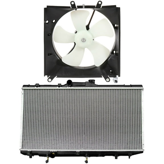 ECCPP 620-500 Cooling Fan 1409 Radiator Replacement for 1993-1997 for Geo for Prizm 1993-1997 for Toyota for Corolla