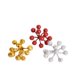 thumbnail image 4 of Tallos de bayas con purpurina navideña, púas navideñas artificiales para adornos de árboles de Navidad, coronas navideñas de bricolaje, manualidades, decoración navideña y del hogar, dorado, 4 of 6