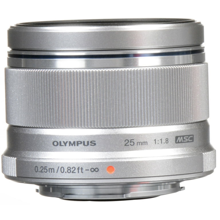 Olympus M.Zuiko Digital 25mm f/1.8 Lens - Silver - Walmart.com