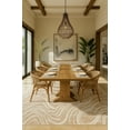 thumbnail image 3 of Rug Branch Nomad Coastal Abstract Indoor Area Rug, Beige Brown - 4'x6', 3 of 6