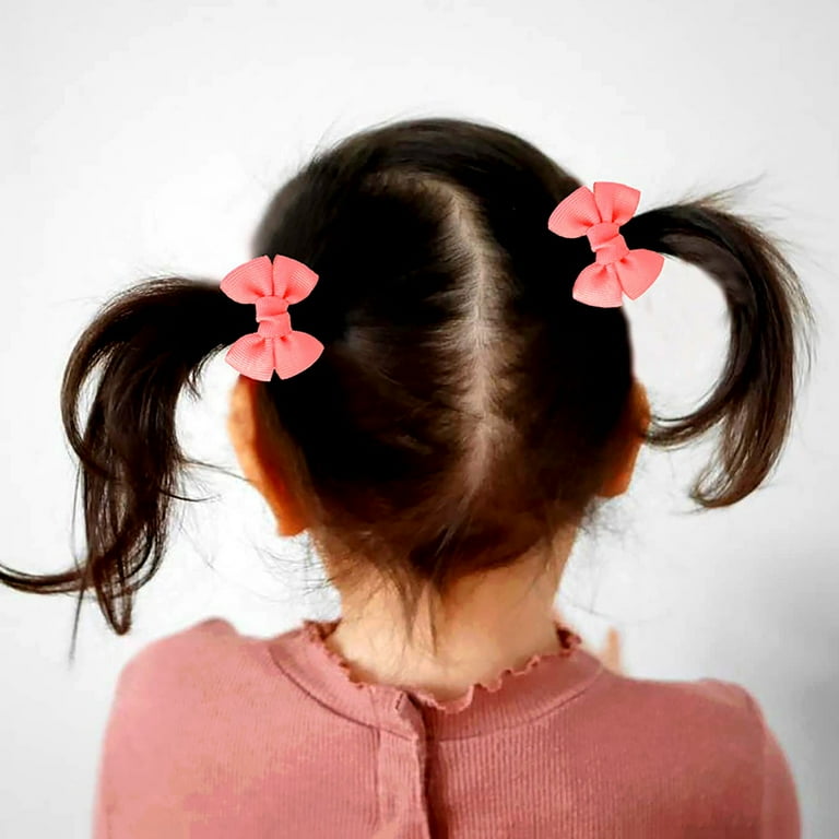 Baby Hair Loop With Bows For Toddler Ponytail Holders Small Hair