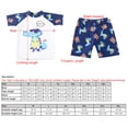 thumbnail image 4 of Traje de baño de 3 piezas para niños de 2 a 12 años, ropa de baño de verano para bebés y niños, pant yeacher 3-3X-L, 4 of 7