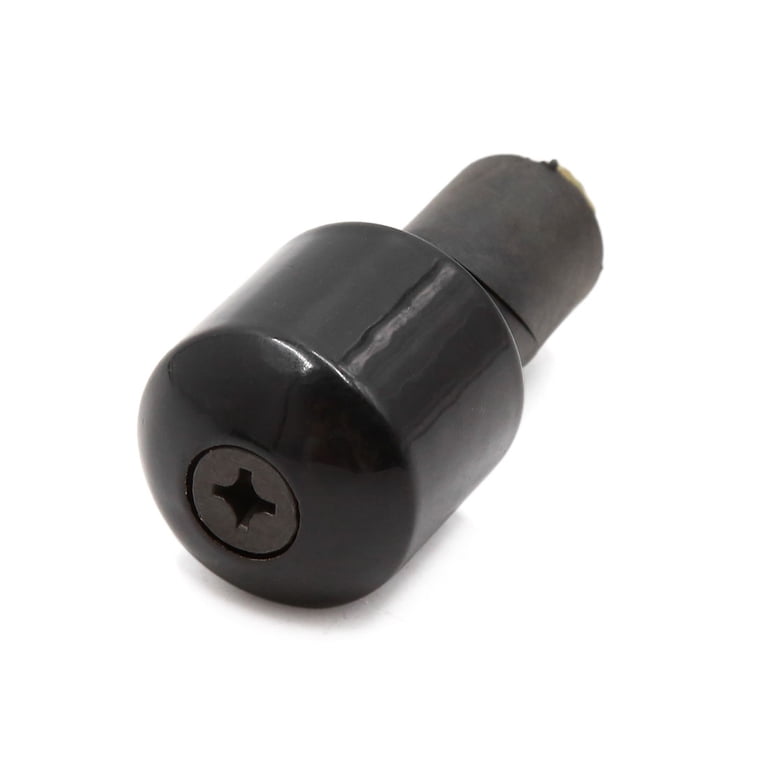 Unique Bargains 2pcs 17mm Black Motorcycle Anti Vibration Handle