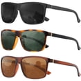 thumbnail image 1 of Gafas de sol polarizadas KALIYADI para hombre y mujer con UV, 3 paquetes, 1 of 7