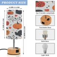 thumbnail image 2 of Touch-Control 3-Color Desk Lamp with Plug – Energy-Saving LED + 3 Simultaneous Charging Ports Auntunm Leaves Pumpkins, 2 of 8