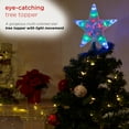 thumbnail image 5 of Alpine Corporation Flashing Star Tree Topper with Multi-Colored LED Lights, 5 of 11