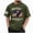 L101-AG, variant on Men's USA Flag T-Shirt, Patriotic Freedom Graphic Tee, us Independence Day tee(L101-Blue,M)
