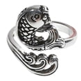 thumbnail image 2 of 3PCS Knitting Loop Crochet Loop Knitting Craft Tool Shape Finger Decoration - Koi Fishes, 2 of 5