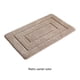 thumbnail image 5 of Advancent Alfombrilla lavable a máquina para una fácil limpieza y antideslizante baño baño absorción de agua antideslizante Camel 40x60CM Type3 NO3, 5 of 6