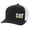 Black, variant on Men's Flexfit CAT Trademark Trucker Hat | CAT® WORKWEAR
