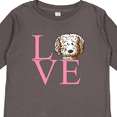 thumbnail image 4 of Inktastic KiniArt Doodle Love Boys or Girls Long Sleeve Toddler T-Shirt, 4 of 5