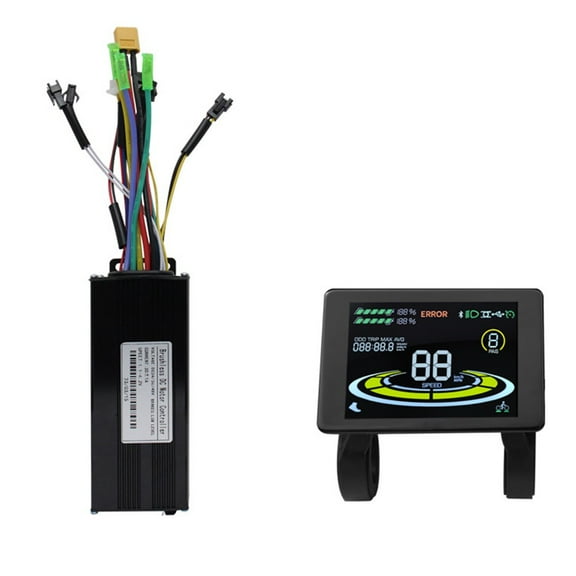Sportact Bicycle,Cycling,E-bike 30A Sine Wave Brushless Controller 3 Modes with H-100 LCD Display