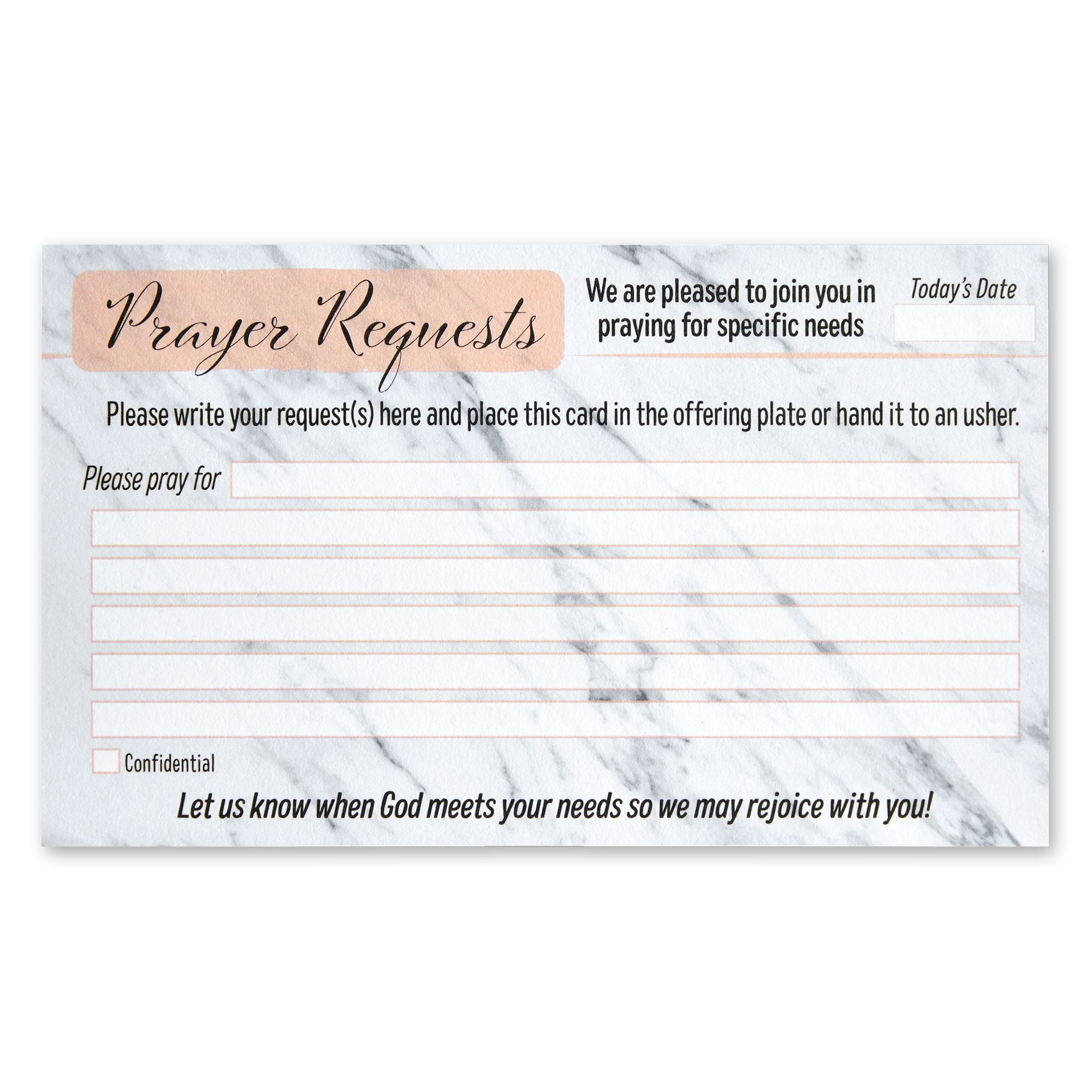 walmart-100-pack-double-sided-prayer-request-and-welcome-cards-for-church-visitors-marble-designs-3-x-5-in-walmart-com for Free Printable Prayer Request Cards Walmart 100 Pack Double Sided Prayer Request and Welcome Cards for Church Visitors, Marble Designs (3 x 5 In) - Walmart.com for Free Printable Prayer Request Cards