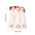 thumbnail image 3 of Friendship Angel Statue,Hand-Painted Resin Figurine with Floral Bouquet,Heartwarming Gift for Sisters Colleagues and Best Friends,Home Decor Keepsake, 3 of 5