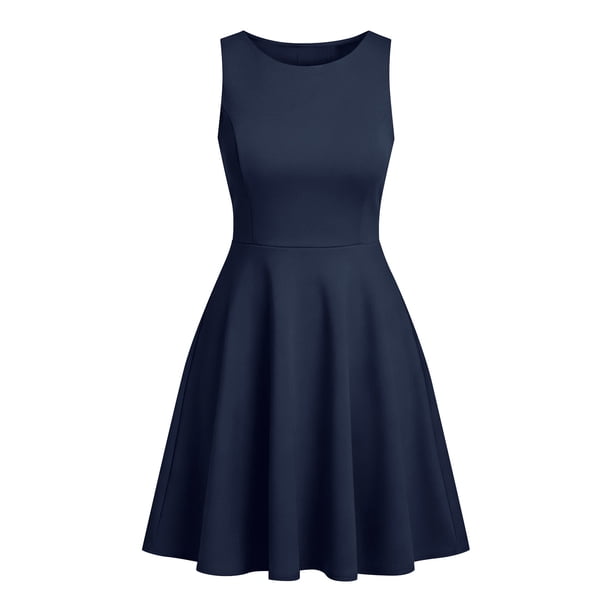OSFVNOXV Mini Dresses for Juniors Summer Cute Bodycon Tea Party Dress Boat Neck Pleated Ruched Vintage Corset Dresses for Wedding Guest