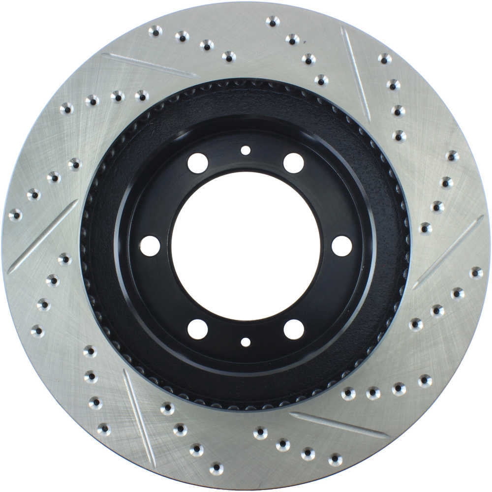 StopTech 07-08 Toyota FJ Cruiser / 05-08 Tacoma (6 lug) / 03-08 4 Runner (319mm disc) SportStop Slo Fits select: 2003-2009 TOYOTA 4RUNNER