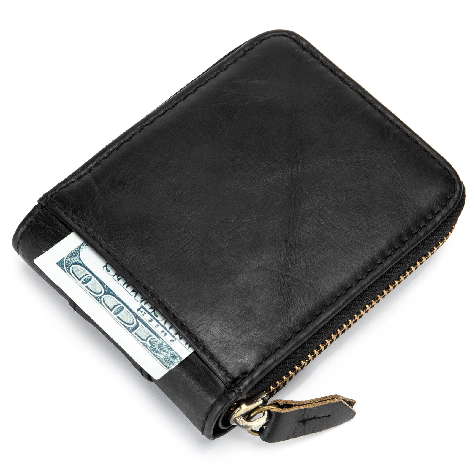 walet Men Purse Pouch Wallet Men Purse Zipper Wallet Walet Leather Wallet Leather Rookin Wallet Leaer Zipper Qisuo Leather Wallet Walmart