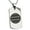Silver, variant on Stainless Steel Miura Samurai Crest Engraved Dog Tag Pendant Necklace