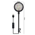 thumbnail image 6 of JANGSLNG LED Aquarium Light 360 Degree Adjustable Simple Operation Waterproof Universal Tube Clip Fish Tanks Lamp, 6 of 8