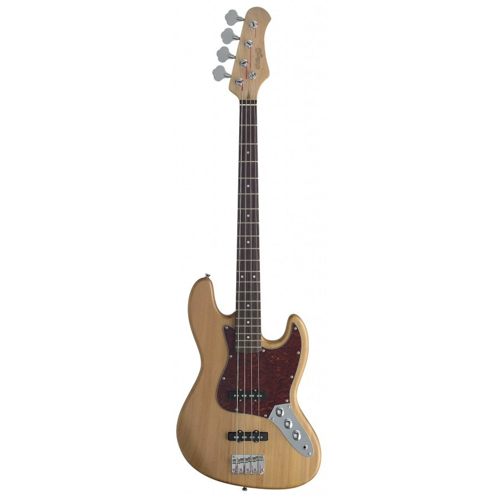 Stagg B300NS Standard "J" Style Electric Bass Guitar Natural