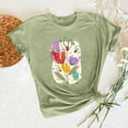 thumbnail image 2 of Women Work Blouses for Office Professional XXl Long Sleeve T Shirts Loose Fit Summer Graphic Tees for Women 2025 Trendy, 2 of 7