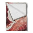 thumbnail image 2 of Spanish Soft Flannel Fleece Throw Blanket, Spain Culture Theme with Flamenco Dancer Lady Guitar Latin Fest European Artwork, Cozy Plush for Indoor and Outdoor Use, 60" x 80", Multicolor, by Ambesonne, 2 of 5