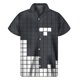 thumbnail image 3 of Camisa hawaiana con estampado 3D de rompecabezas de concienciación sobre el autismo, camisas hawaianas de verano para hombres y mujeres, blusas de manga corta con solapa y botones, 3 of 5