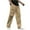 Beige, variant on Mens Cargo Trousers Cotton Work Trouers with Elasticated Waist Gray XL