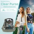 thumbnail image 5 of TRIPGEAR Clear Bag Stadium Approved, Clear Crossbody Bag for Work, Sporting Events, Concerts, 5 of 11