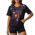 thumbnail image 3 of CAIXIA 250th Anniversary USA Shirt Women American Flag T Shirt 4th of July Patriotic Tees 250 Years America Tops, 3 of 8