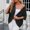 Black, variant on Women's 2024 Spring/Summer New Solid Color Mid Sleeved Cardigan Knitted Cardigan Coat Air Conditioned Cardigan Cardigan Open Front plus Size Cardigan Ladies Summer Cardigans Long Vest Cardigans for