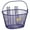 Purple, variant on Nantucket Bicycle Basket Co. Surfside Child Mesh Wire Basket, Purple